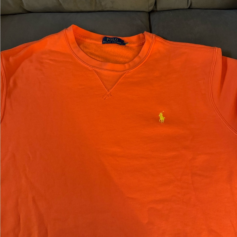 Ralph Lauren Bright Orange Crewneck